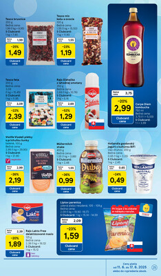 Tesco malé hypermarkety od 11.6. do 17.6.2025