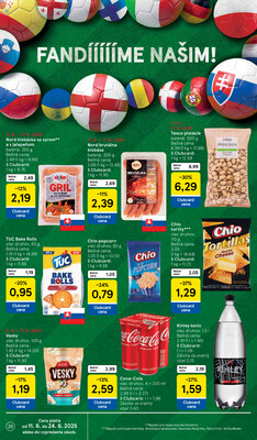 Tesco malé hypermarkety od 11.6. do 17.6.2025