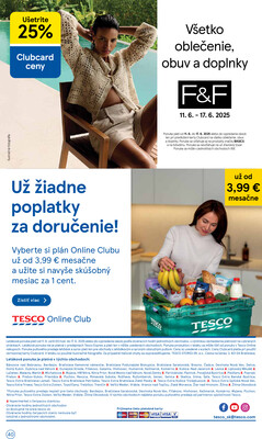Tesco malé hypermarkety od 11.6. do 17.6.2025