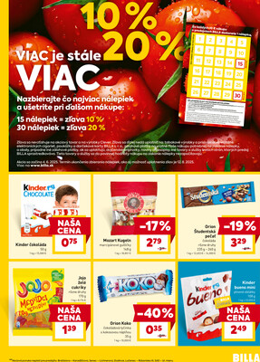 Billa od 11.6. do 17.6.2025