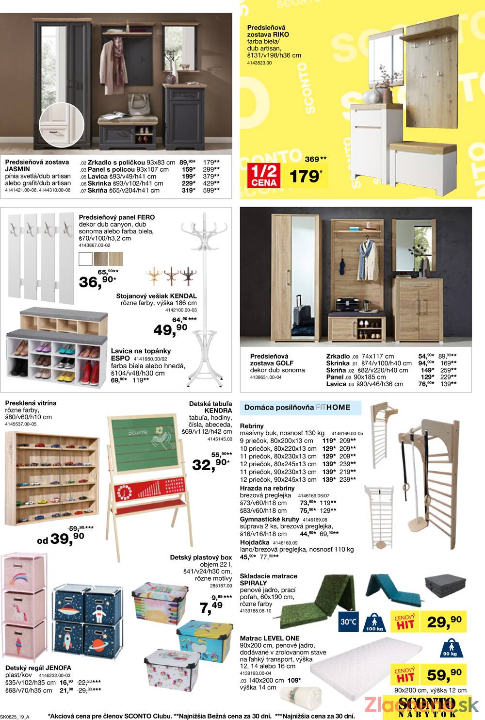 Leták SCONTO nábytok - Sconto nábytok od 18.6. do 15.7.2025 - strana 19