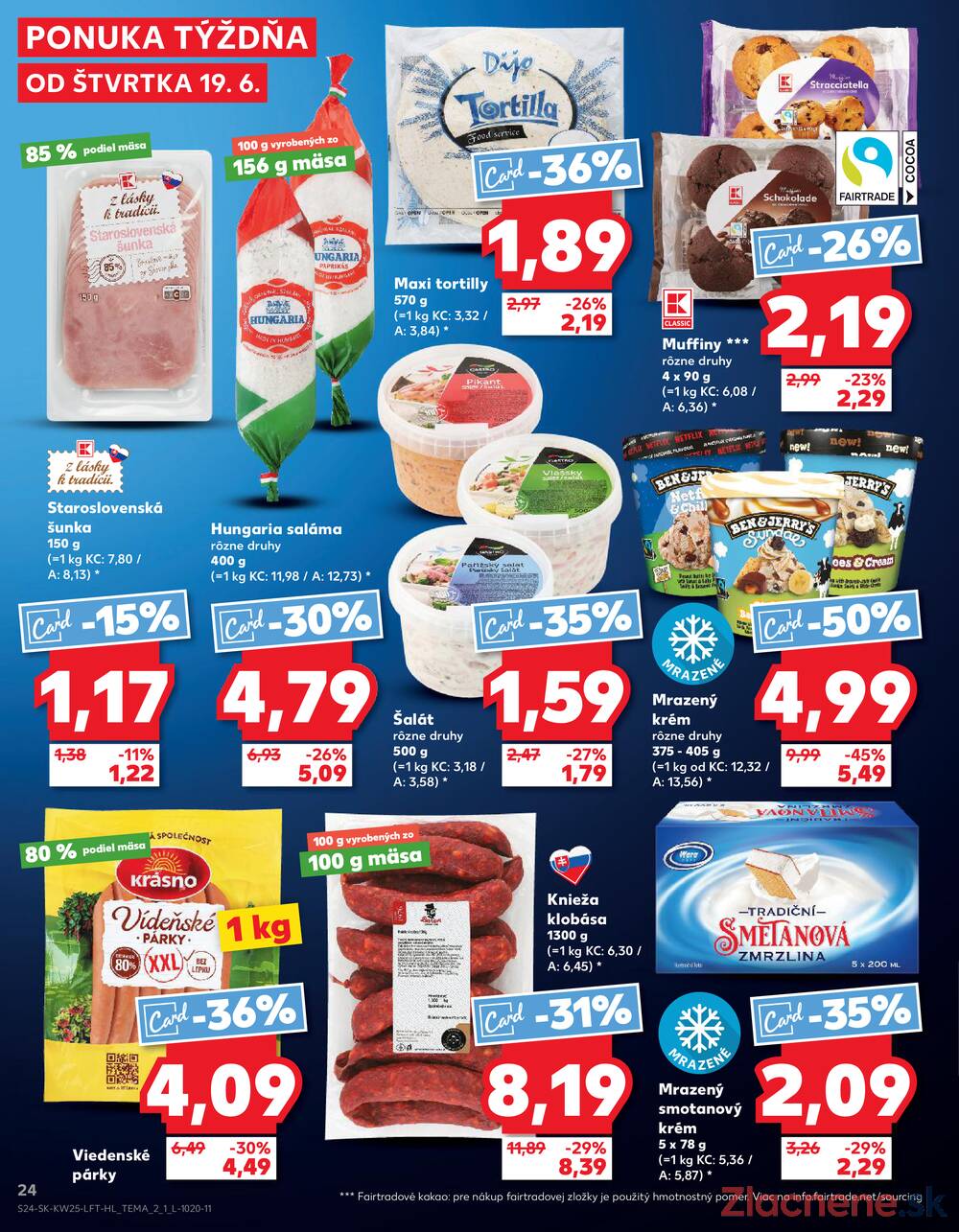 Leták Kaufland - Kaufland 19.6. - 25.6. - Kaufland Brezno - strana 24