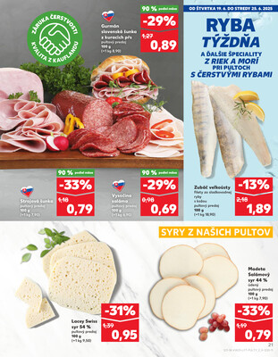 Kaufland 19.6. - 25.6. - Kaufland Bratislava - Bory