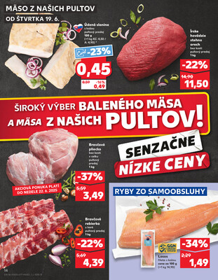 Kaufland 19.6. - 25.6. - Kaufland Bratislava - Rača