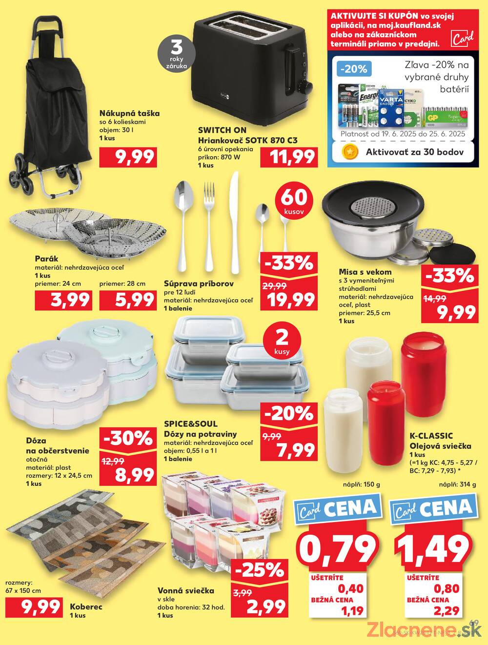 Leták Kaufland - Kaufland 19.6. - 25.6. - Kaufland Bratislava Danubia – Panónska cesta - strana 69