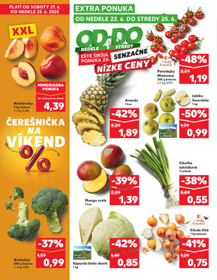 Kaufland 19.6. - 25.6. - Kaufland Bratislava Danubia – Panónska cesta