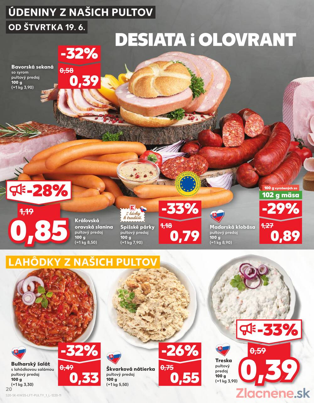 Leták Kaufland - Kaufland 19.6. - 25.6. - Kaufland Malacky - strana 20