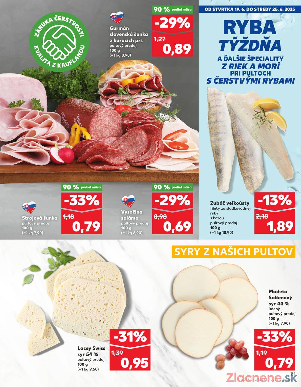 Leták Kaufland - Kaufland 19.6. - 25.6. - Kaufland Malacky - strana 21