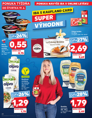 Kaufland 19.6. - 25.6. - Kaufland Bratislava - Avion (Ivanská cesta)