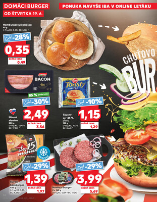 Kaufland 19.6. - 25.6. - Kaufland Bratislava - Avion (Ivanská cesta)