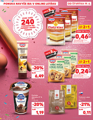 Kaufland 19.6. - 25.6. - Kaufland Bratislava - Avion (Ivanská cesta)