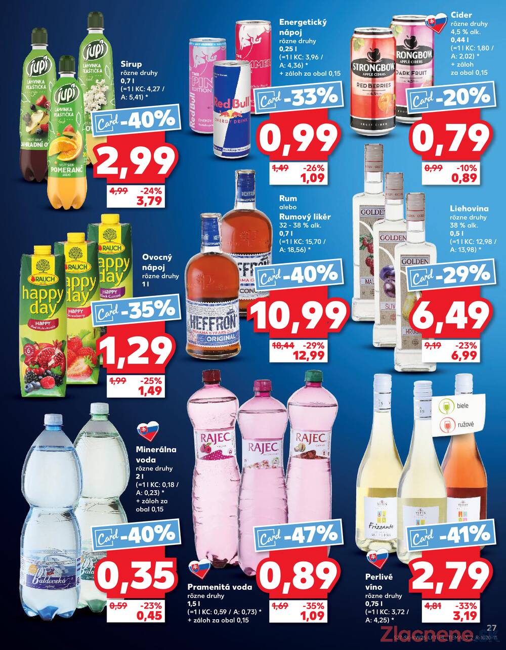 Leták Kaufland - Kaufland 19.6. - 25.6. - Kaufland Bratislava - Nové Mesto - strana 27