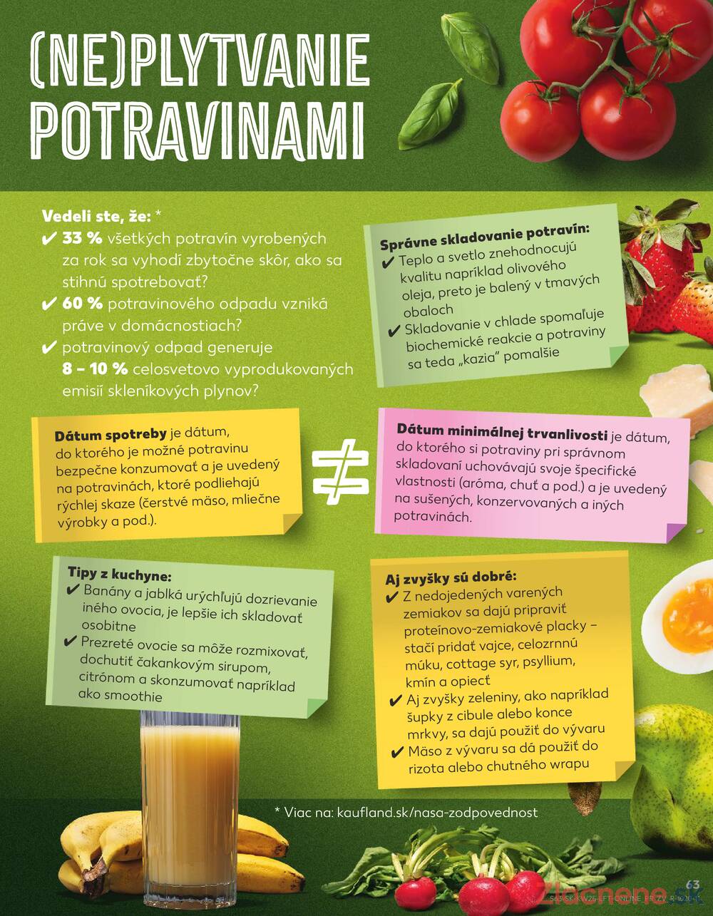Leták Kaufland - Kaufland 19.6. - 25.6. - Kaufland Bratislava - Nové Mesto - strana 63