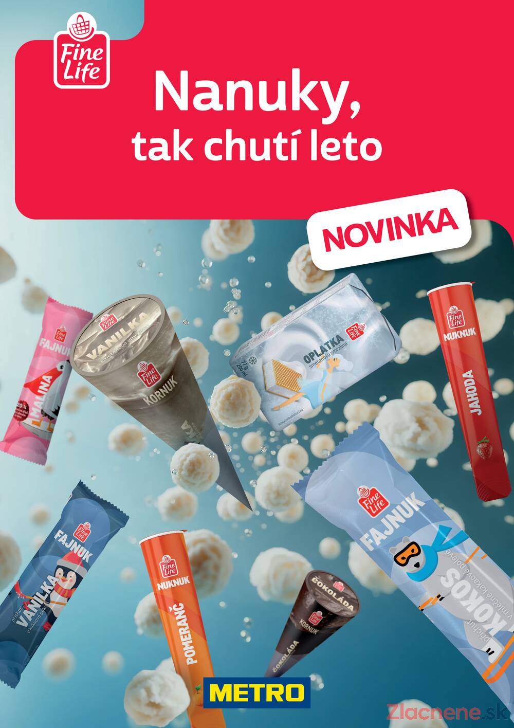 Leták METRO - Metro Nanuky, tak chutí léto - strana 1 Leták METRO - Metro Nanuky, tak chutí léto - strana 1