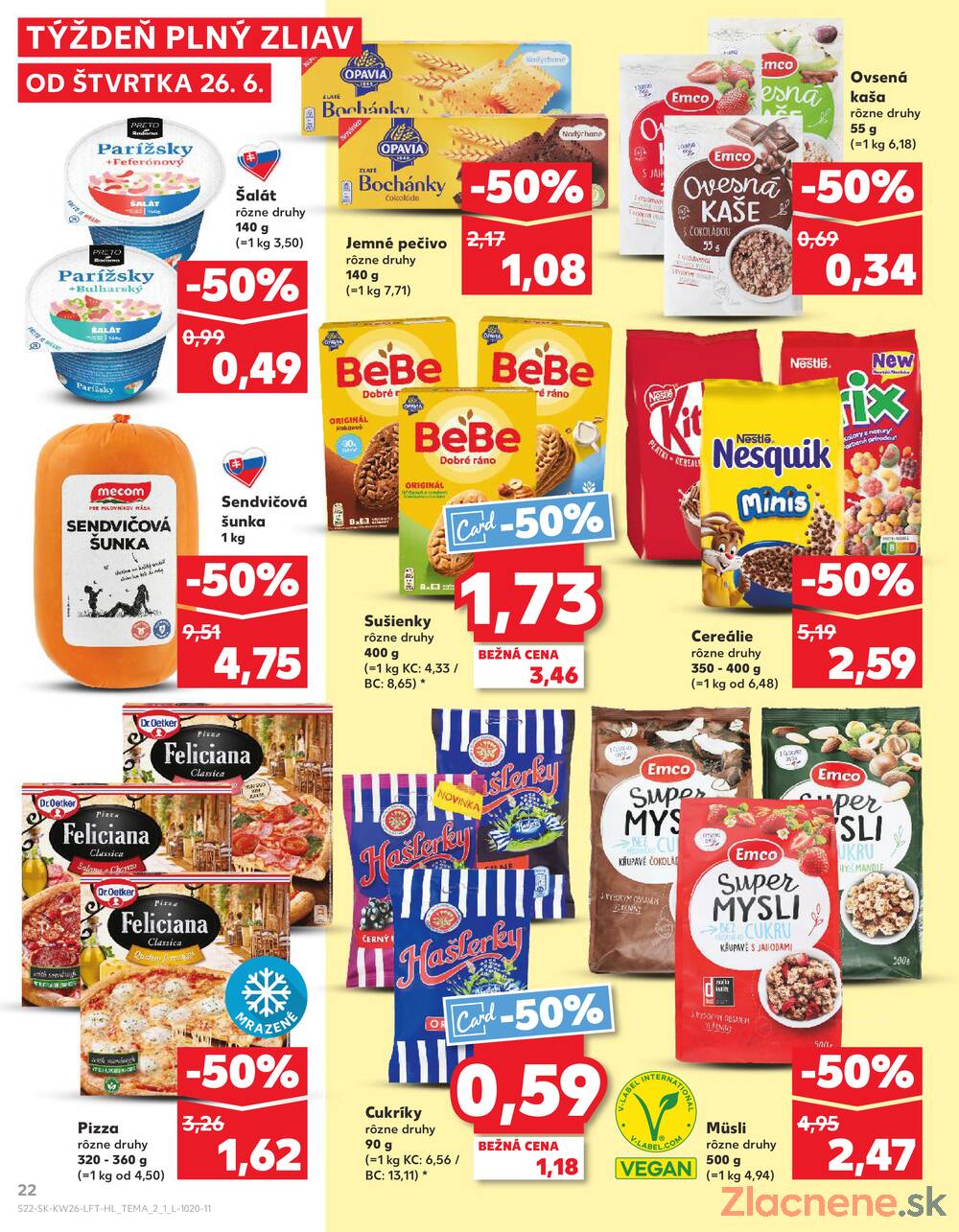 Leták Kaufland - Kaufland 26.6. - 2.7. - Kaufland Bytča - strana 22