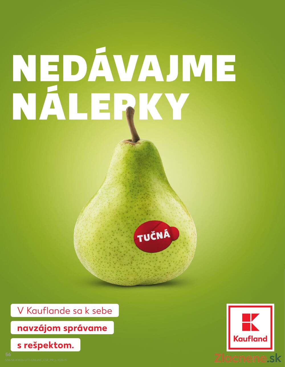 Leták Kaufland - Kaufland 26.6. - 2.7. - Kaufland Bytča - strana 56