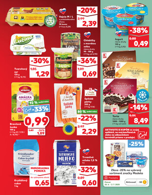 Kaufland 26.6. - 2.7. - Kaufland Rimavská Sobota
