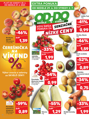 Kaufland 26.6. - 2.7. - Kaufland Rimavská Sobota