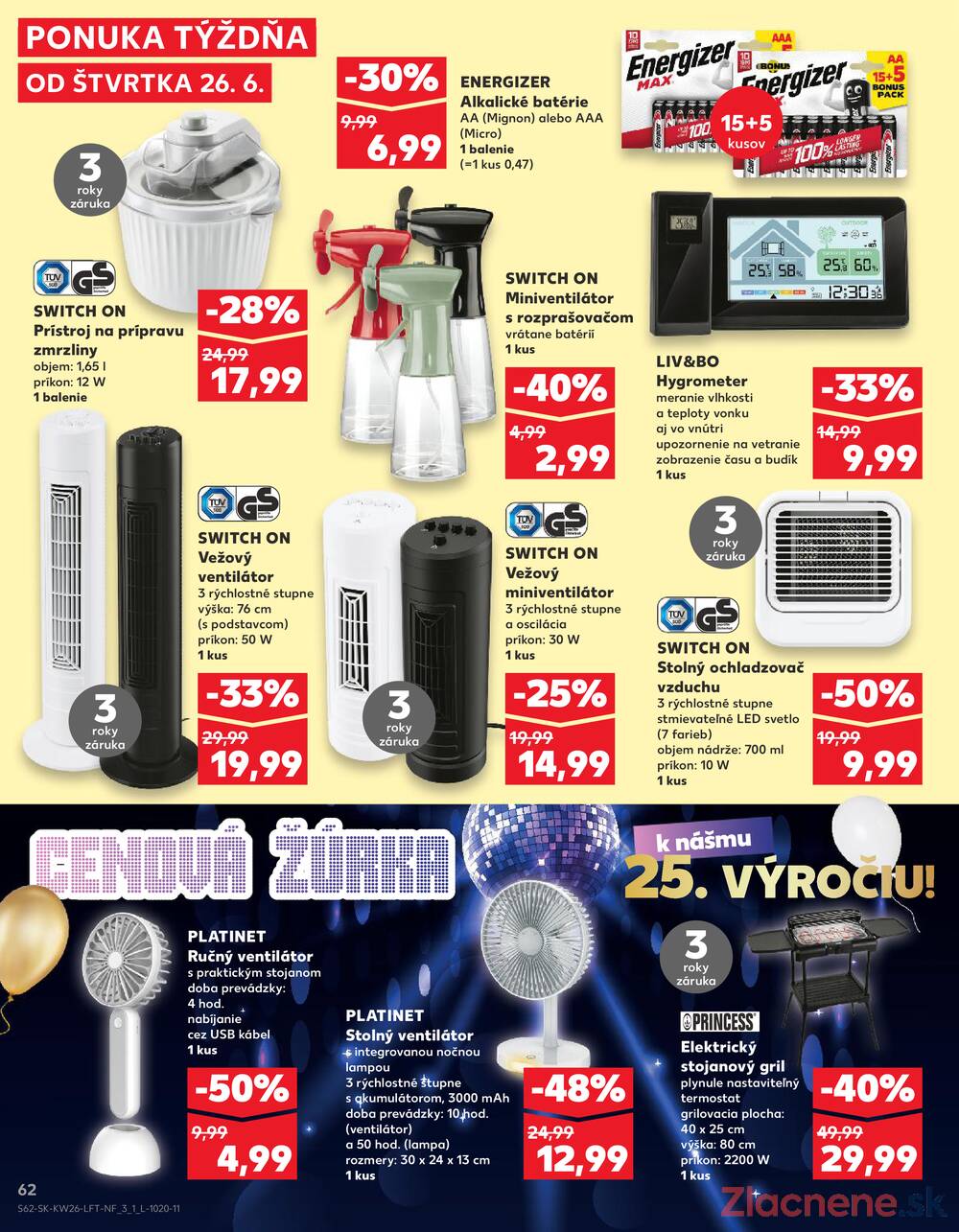 Leták Kaufland - Kaufland 26.6. - 2.7. - Kaufland Púchov - strana 62