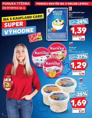 Kaufland 26.6. - 2.7. - Kaufland Púchov
