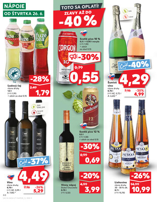 Kaufland 26.6. - 2.7. - Kaufland Púchov