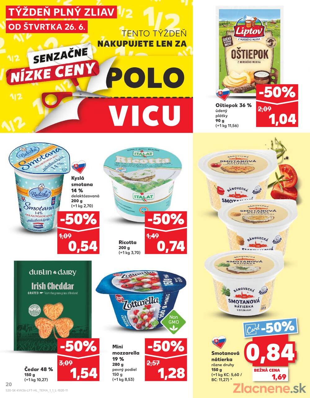 Leták Kaufland - Kaufland 26.6. - 2.7. - Kaufland Trebišov - strana 20