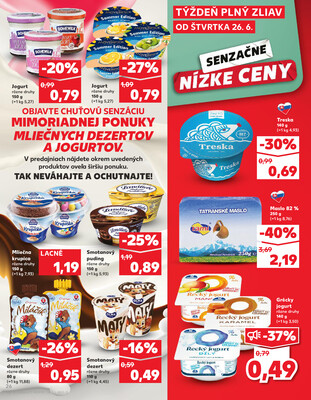 Kaufland 26.6. - 2.7. - Kaufland Trebišov