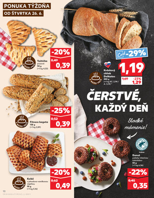 Kaufland 26.6. - 2.7. - Kaufland Poprad - Jiřího Wolkera