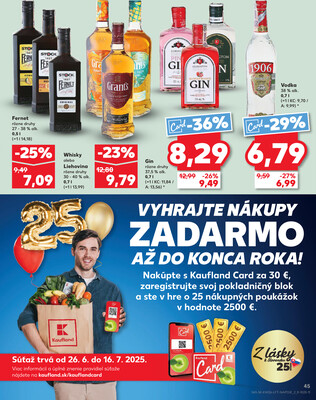 Kaufland 26.6. - 2.7. - Kaufland Poprad - Jiřího Wolkera