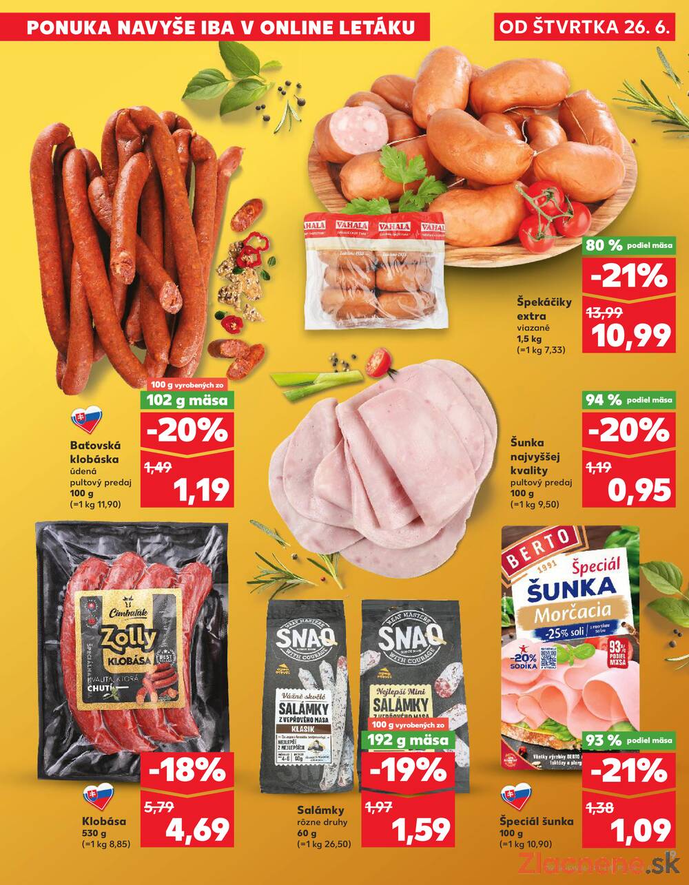 Leták Kaufland - Kaufland 26.6. - 2.7. - Kaufland Dunajská Streda - strana 19