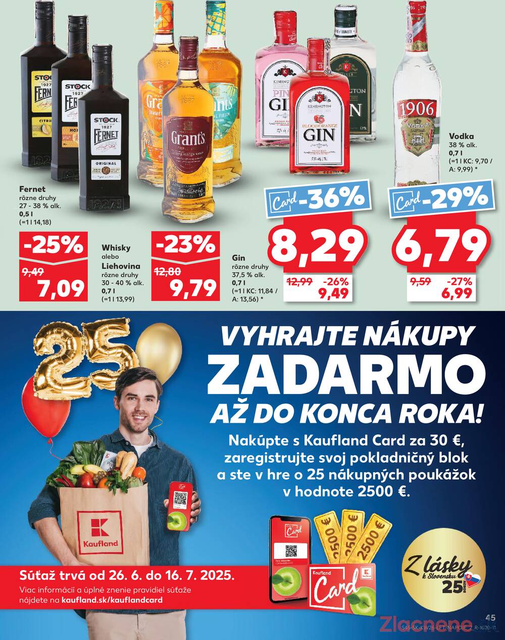 Leták Kaufland - Kaufland 26.6. - 2.7. - Kaufland Dunajská Streda - strana 45