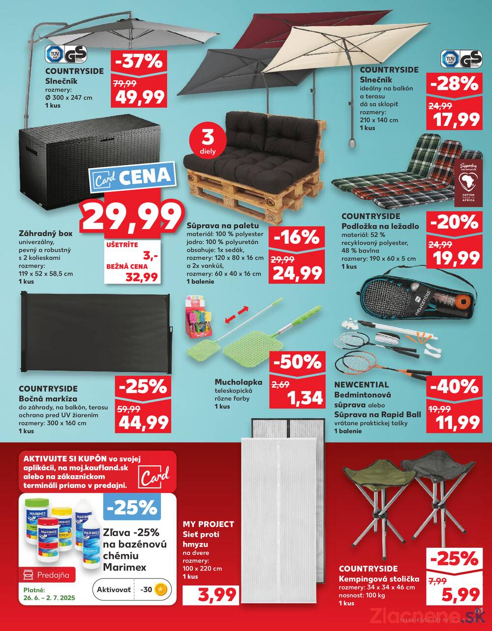 Leták Kaufland - Kaufland 26.6. - 2.7. - Kaufland Prievidza - strana 61