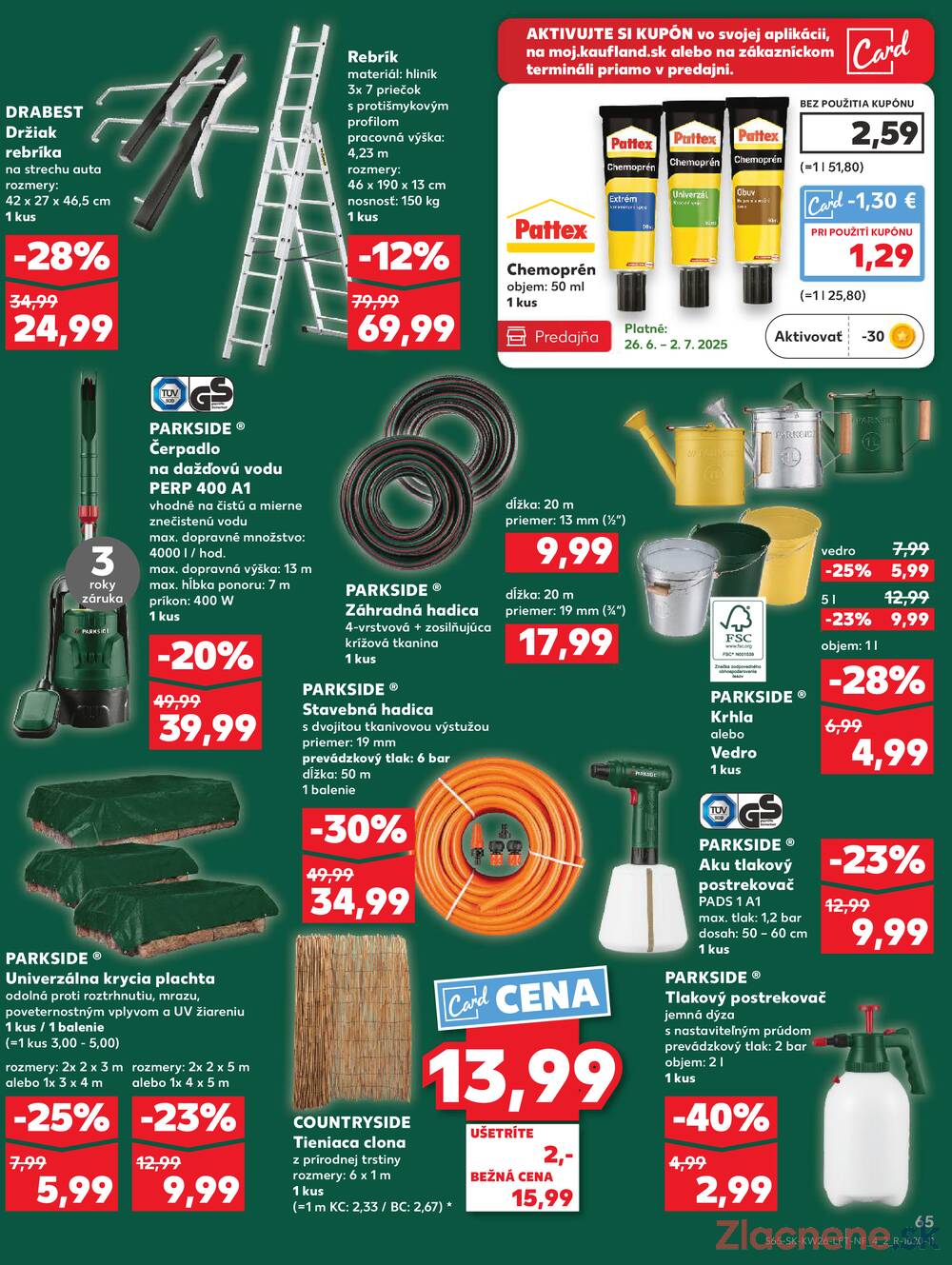 Leták Kaufland - Kaufland 26.6. - 2.7. - Kaufland Prievidza - strana 65