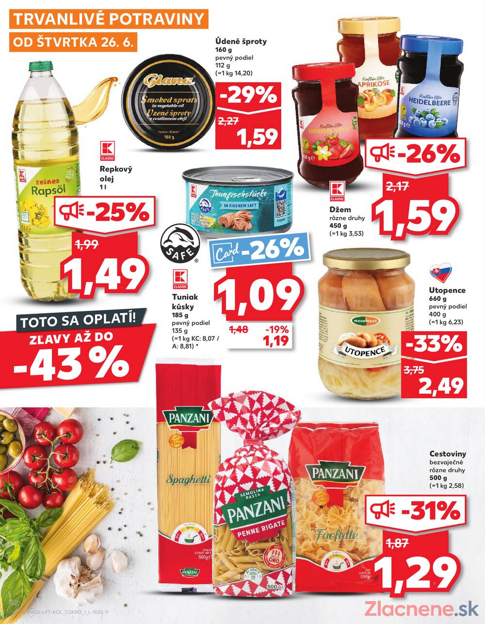 Leták Kaufland - Kaufland 26.6. - 2.7. - Kaufland Senec - strana 42