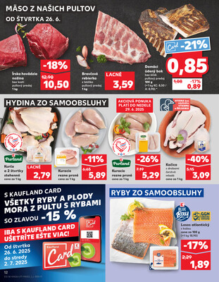 Kaufland 26.6. - 2.7. - Kaufland Nitra-Chrenova