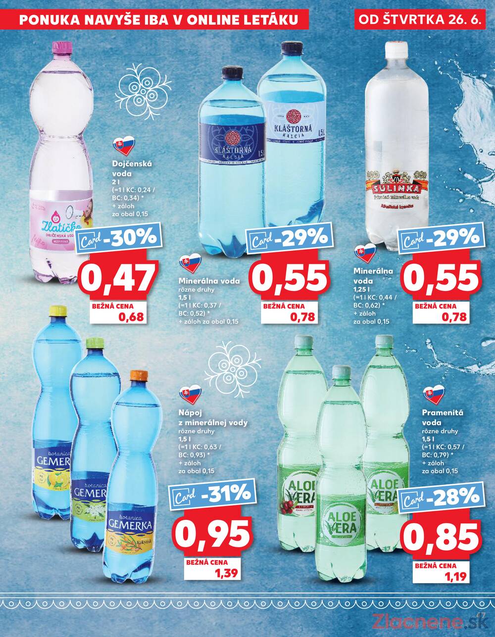 Leták Kaufland - Kaufland 26.6. - 2.7. - Kaufland (Harmincova, Bratislava - Dúbravka) - strana 47