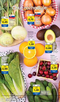 Tesco supermarkety od 25.6. do 1.7.2025