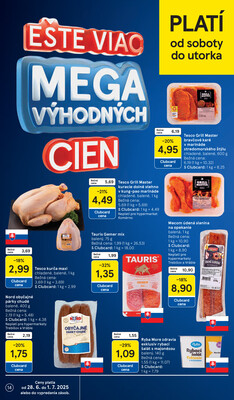 Tesco malé hypermarkety od 25.6. do 1.7.2025