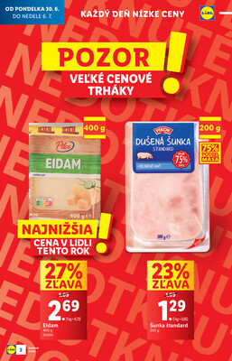 Leták Lidl
		  platný do 6.7.2025 - strana 2