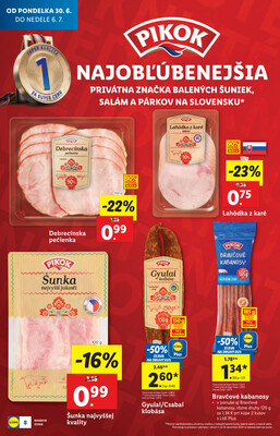 Leták Lidl
		  platný do 6.7.2025 - strana 8
