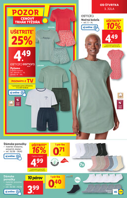 Leták Lidl
		  platný do 6.7.2025 - strana 59