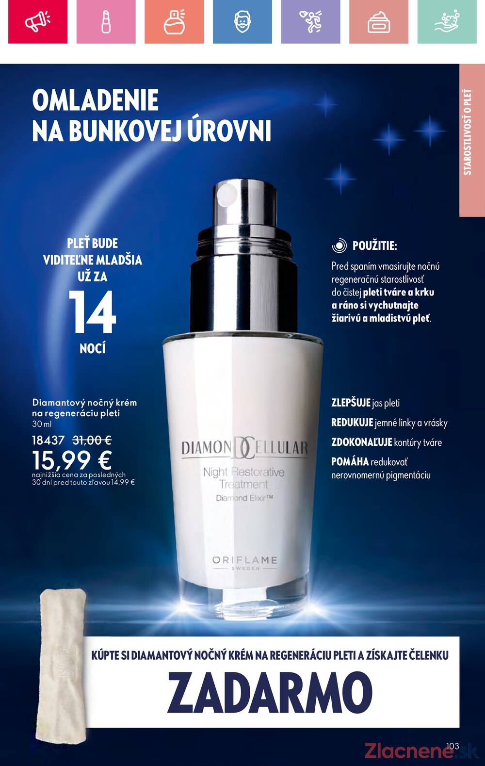 Leták Oriflame - Oriflame do 5.7. - strana 103