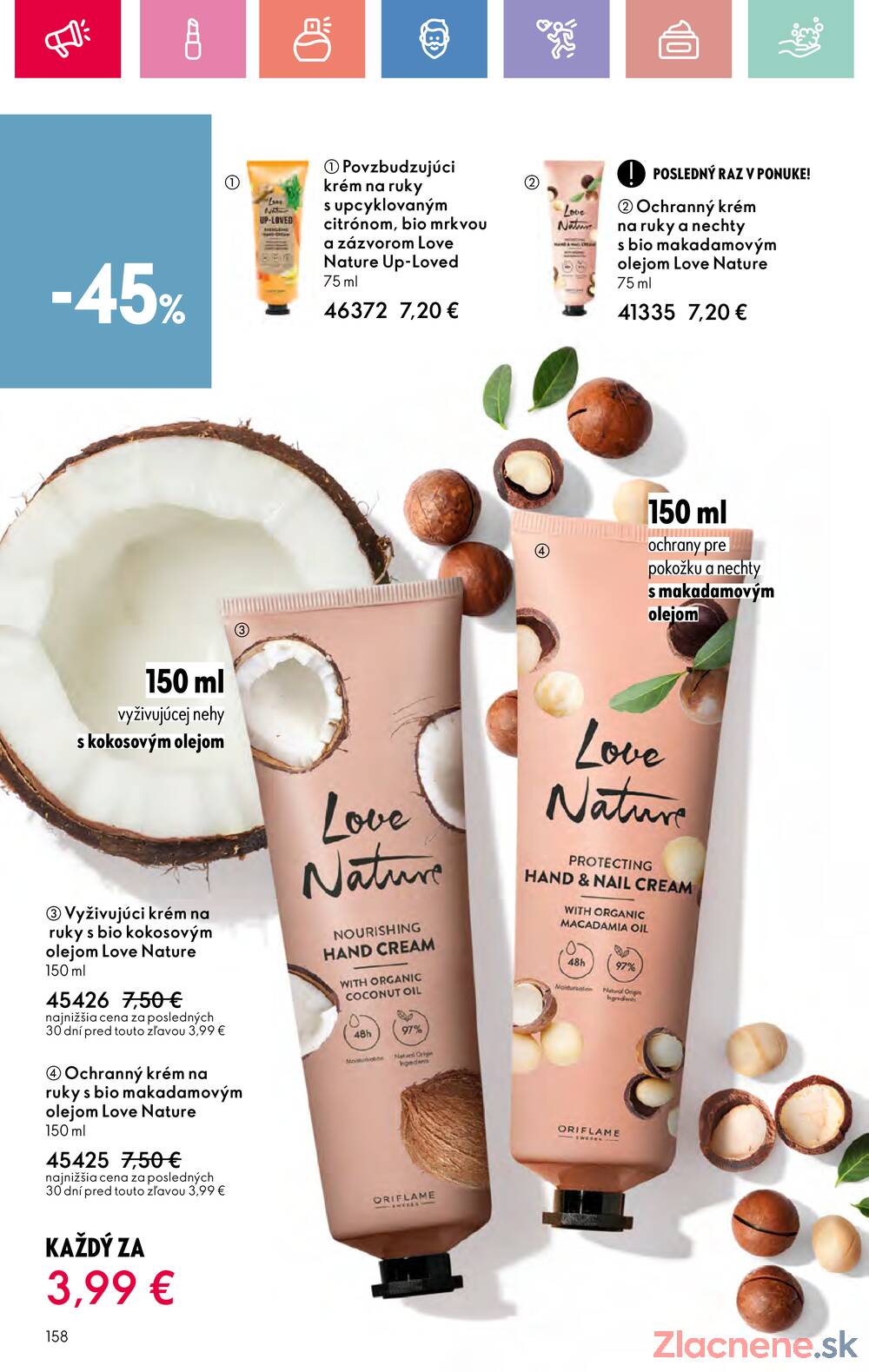 Leták Oriflame - Oriflame do 5.7. - strana 158
