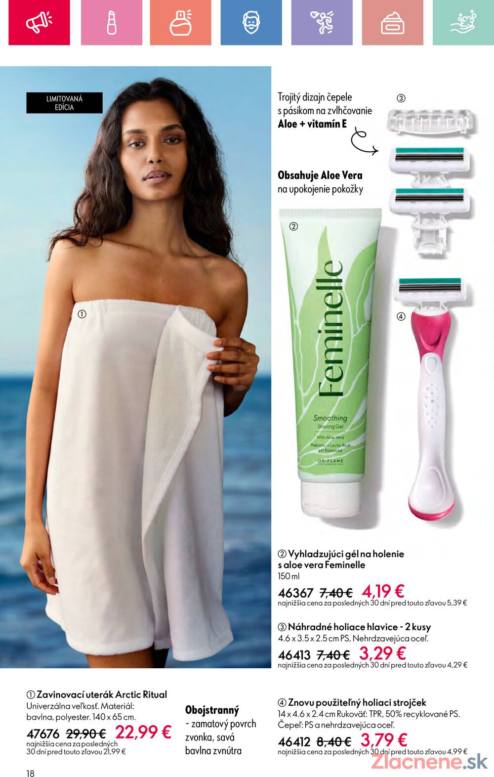 Leták Oriflame - Oriflame do 5.7. - strana 18