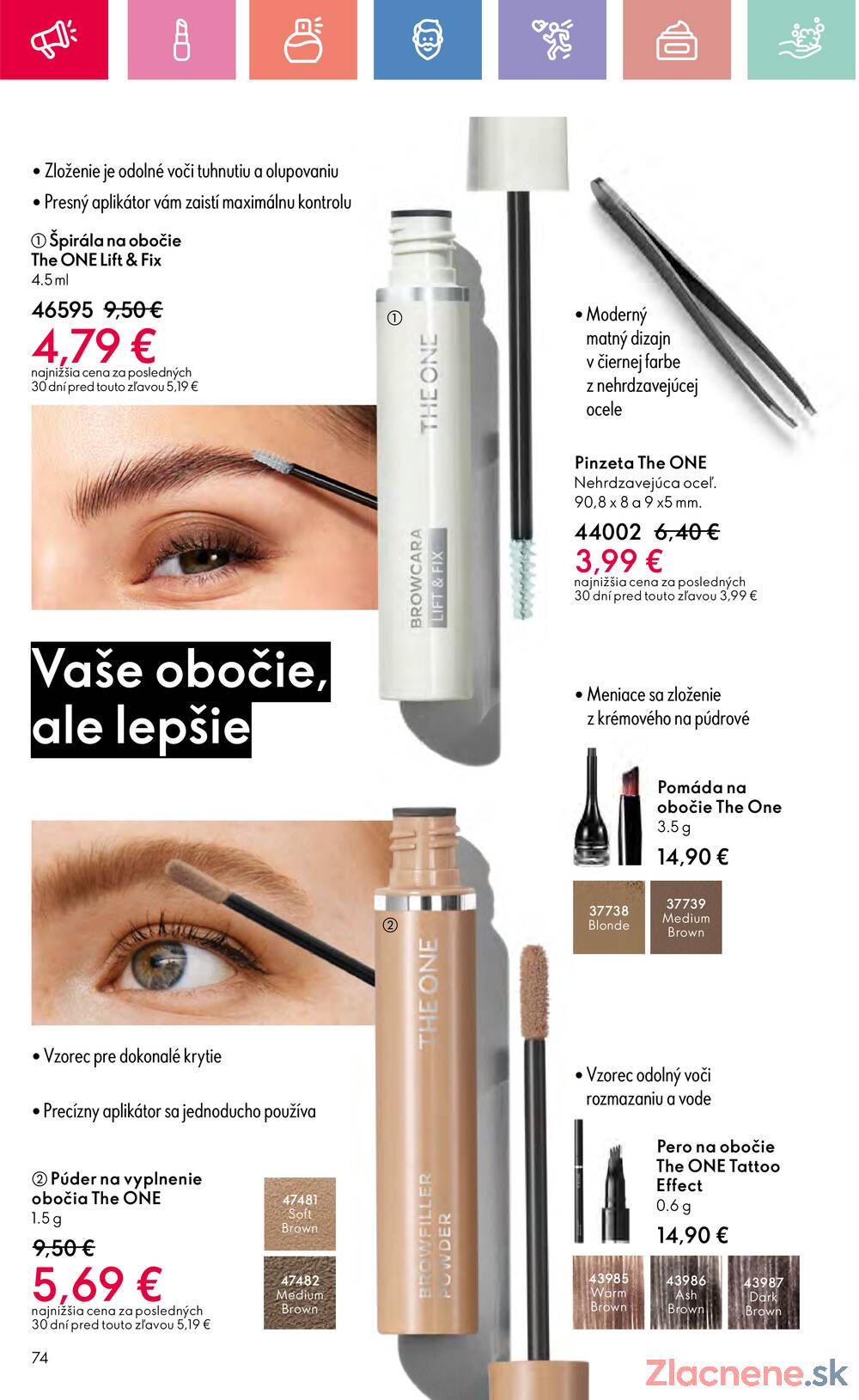 Leták Oriflame - Oriflame do 5.7. - strana 74
