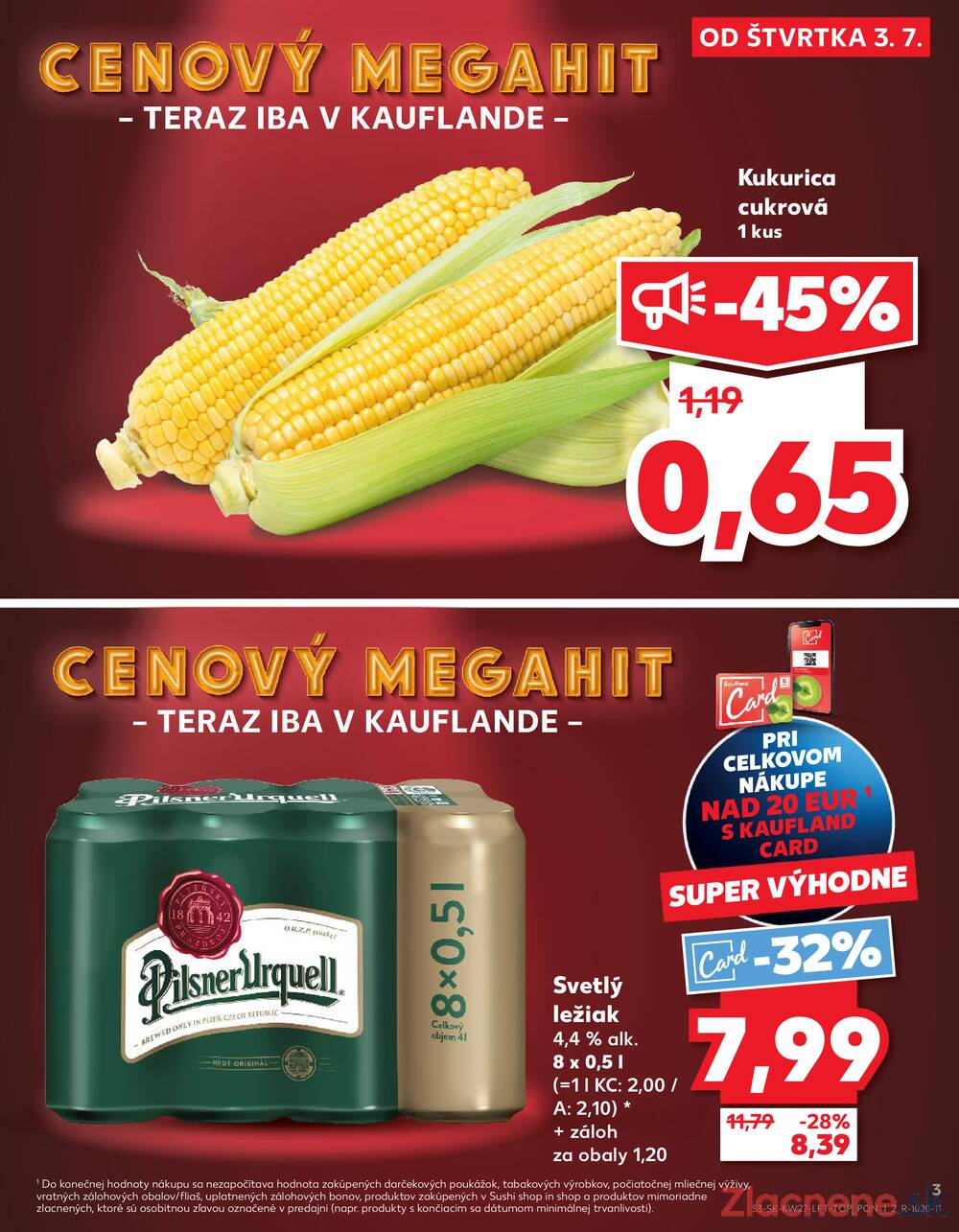 Leták Kaufland - Kaufland 3.7. - 9.7. - Kaufland Michalovce - strana 3