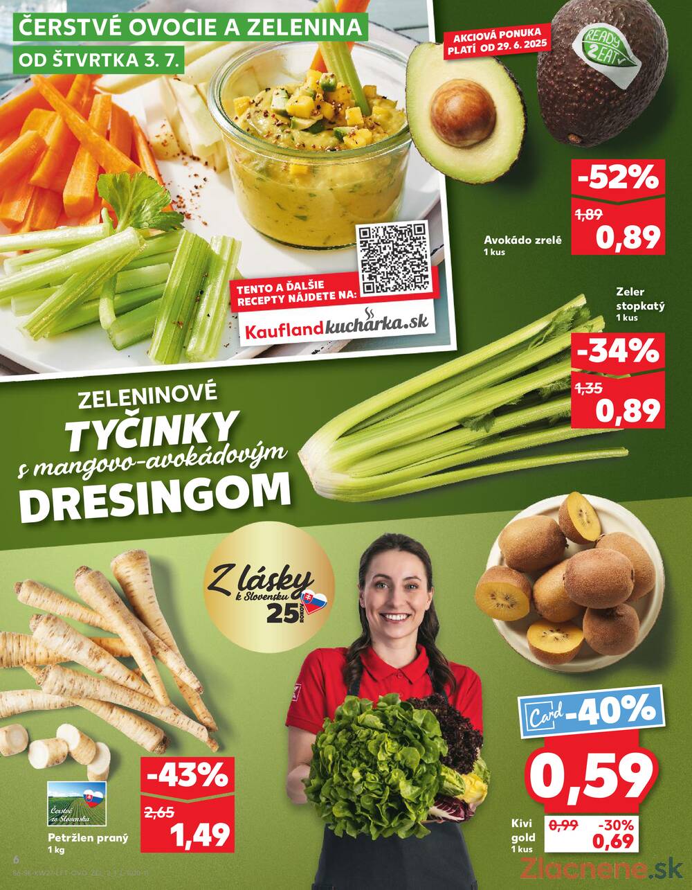 Leták Kaufland - Kaufland 3.7. - 9.7. - Kaufland Humenné - strana 6