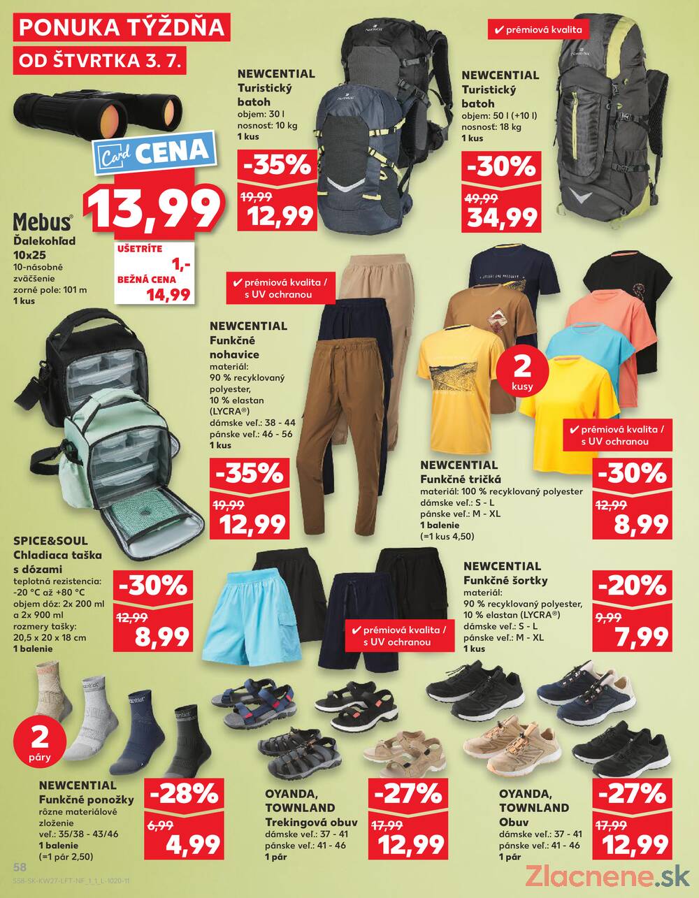 Leták Kaufland - Kaufland 3.7. - 9.7. - Kaufland Bardejov - strana 58