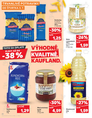 Kaufland 3.7. - 9.7. - Kaufland Púchov