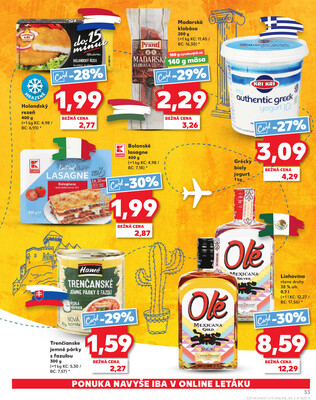 Kaufland 3.7. - 9.7. - Kaufland Stará Ľubovňa